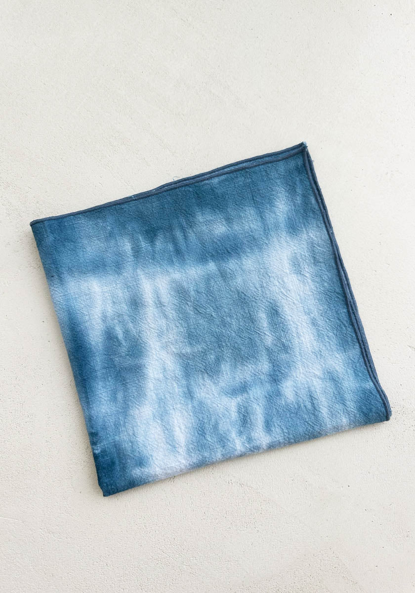 SONGE CASA Azul - Serviette de table Tie &amp; Dye