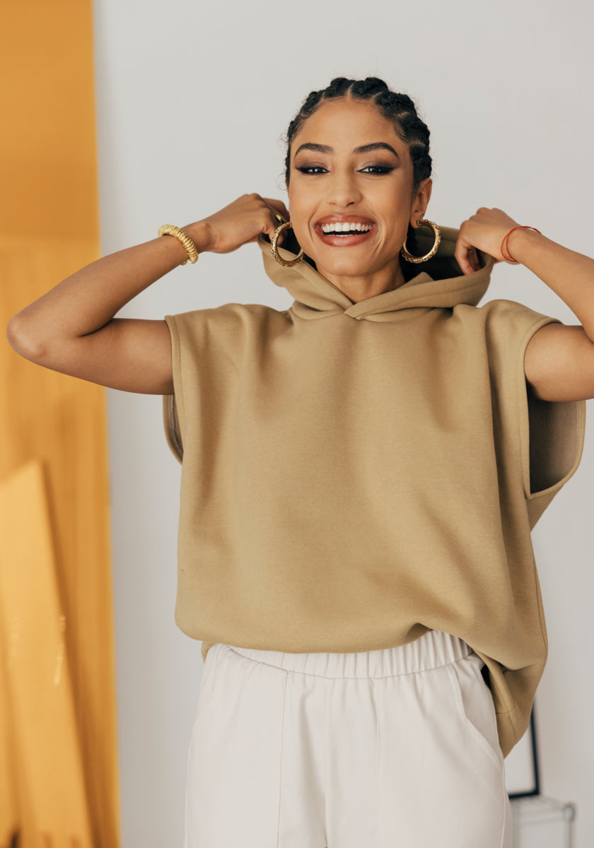 Hooded Sweat Femme Camel Sweat Shirt Sweat Tout Doux Femme Hoodie