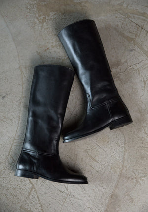 Bottes cavalière cuir made in portugal 
