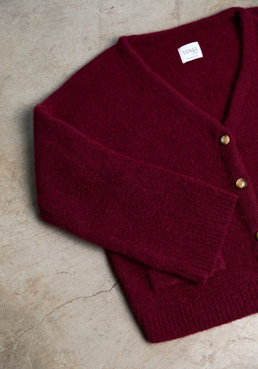 Gilet DUARTE Bordeaux