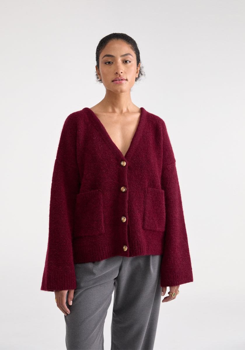 Gilet DUARTE Bordeaux