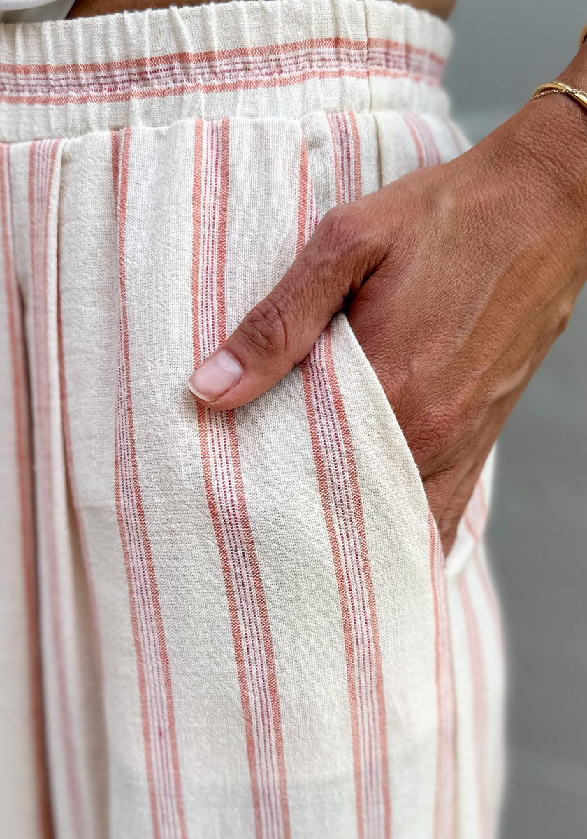 Pantalon BRITO Coral Stripes