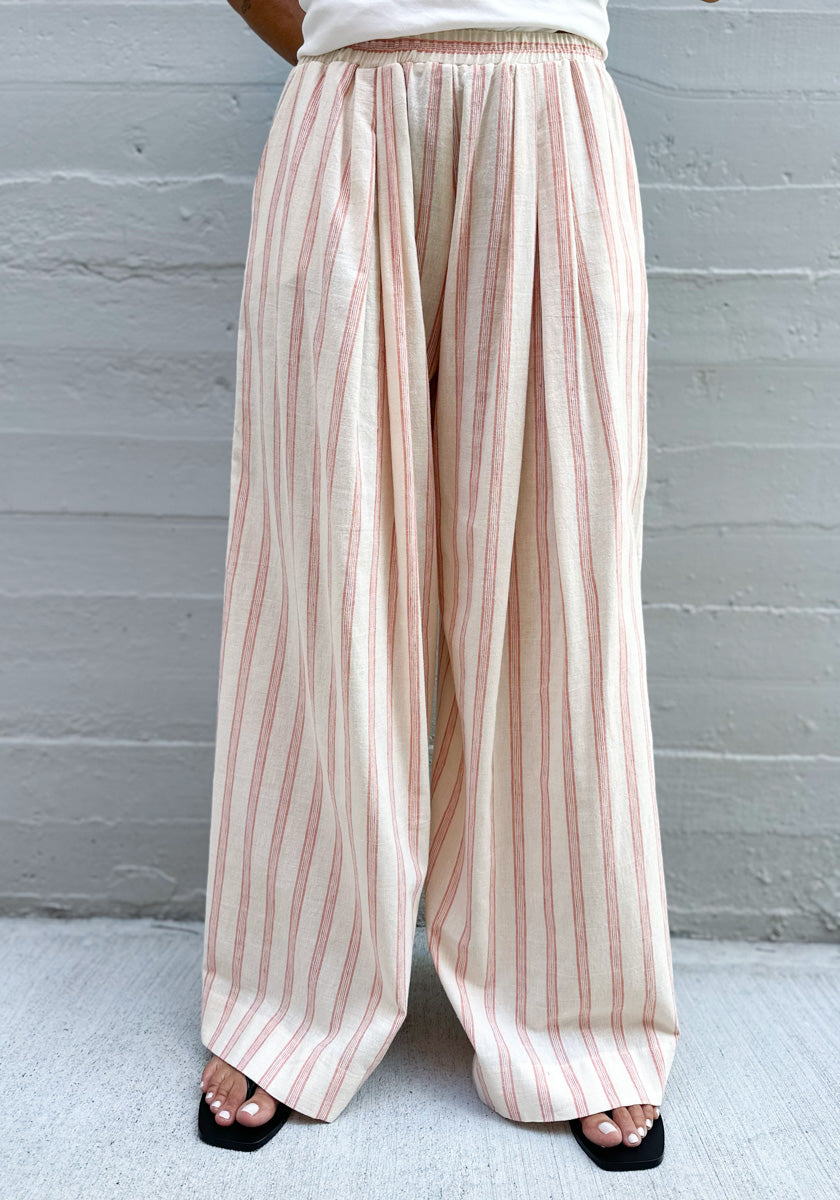 Pantalon BRITO Coral Stripes
