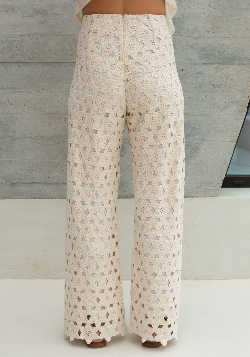 ★ SONGE Studio ★ Pantalon SONHO Macramé