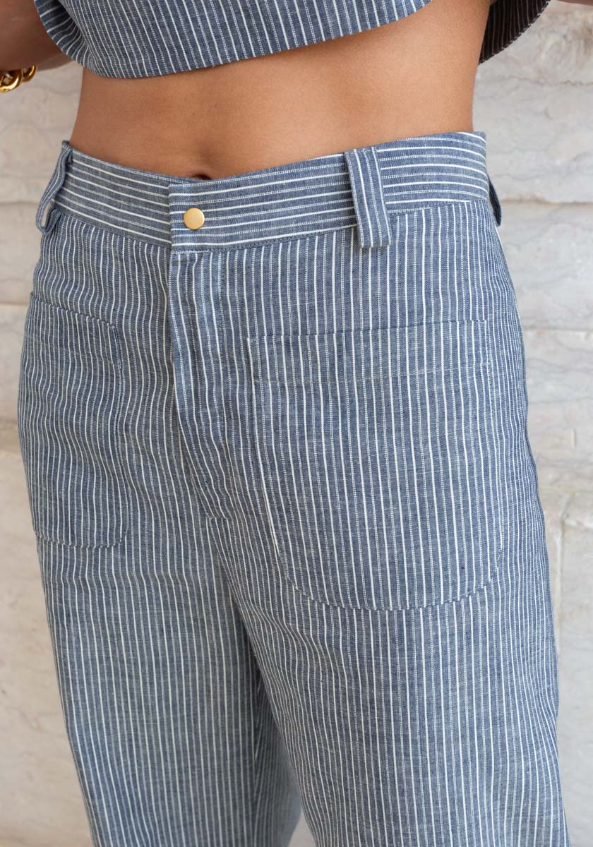 Pantalon TROIA Blue Stripes