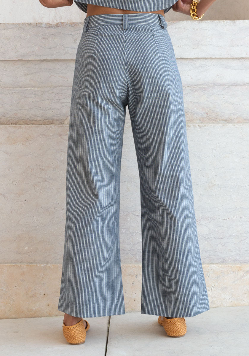 Pantalon TROIA Blue Stripes