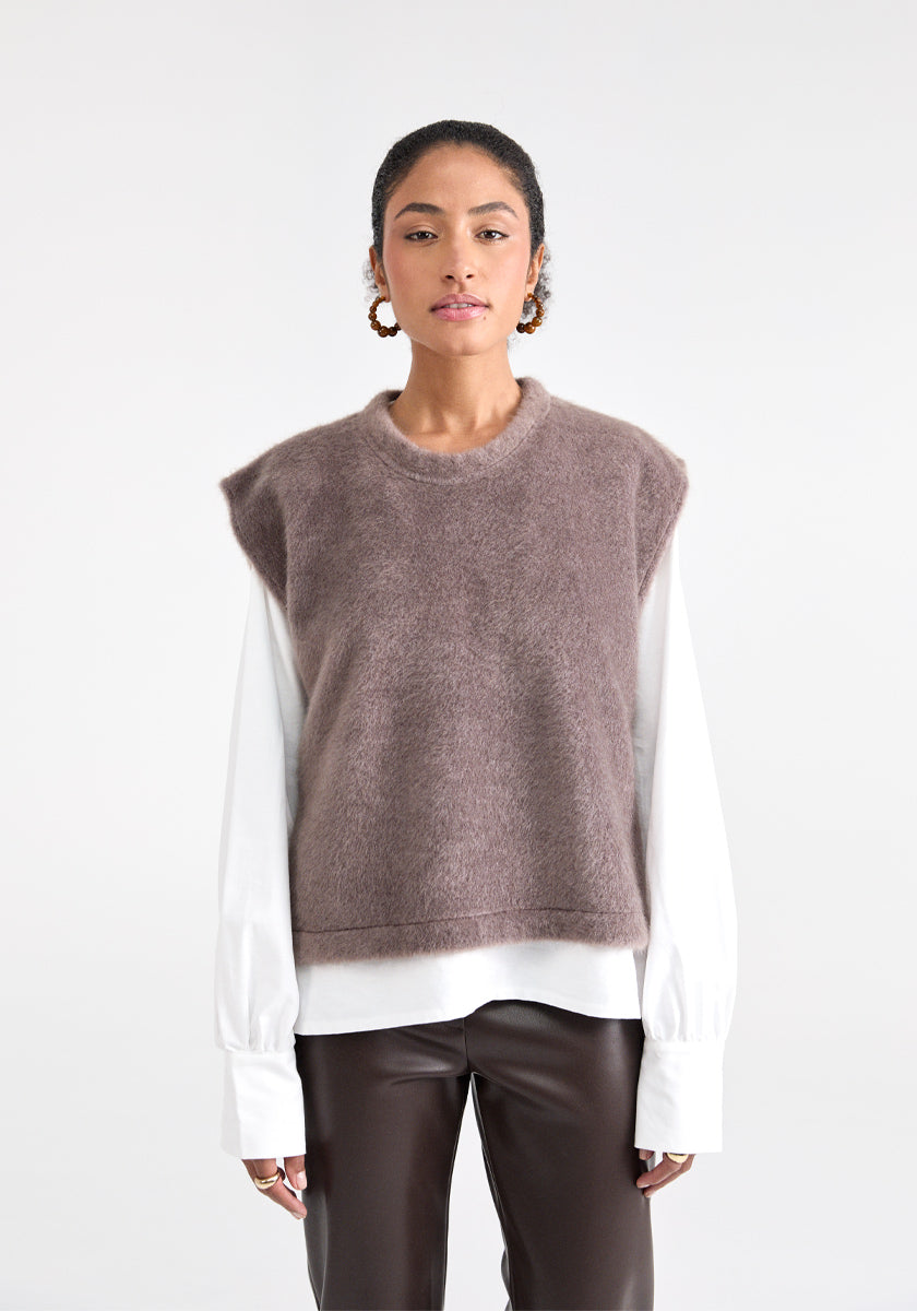 Pull DEZ Taupe