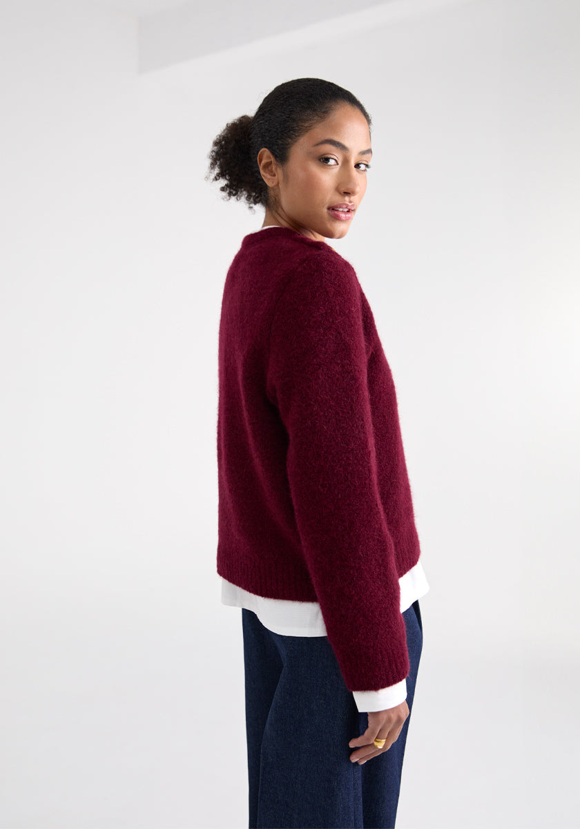 Pull ELENCO Bordeaux