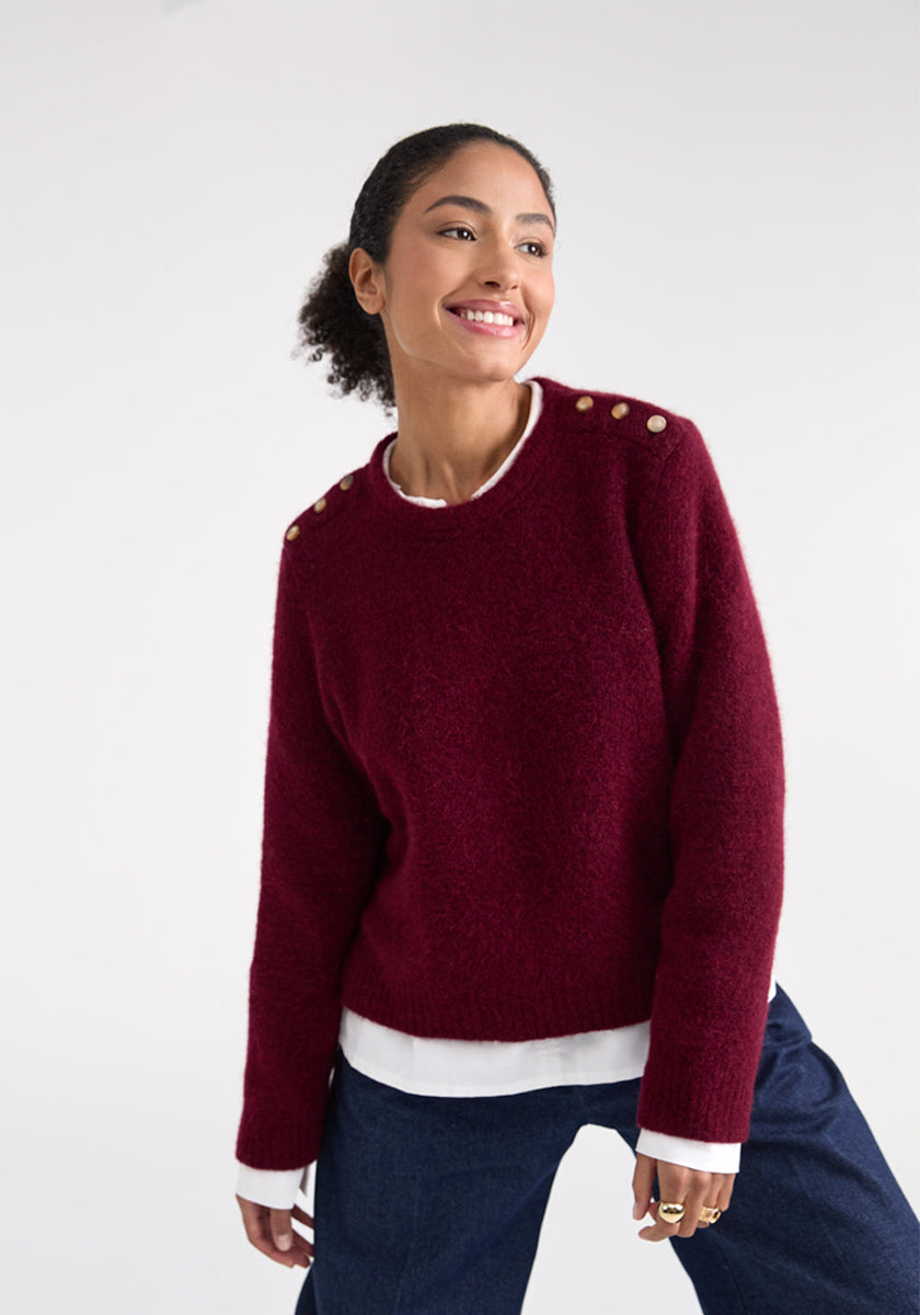 Pull ELENCO Bordeaux