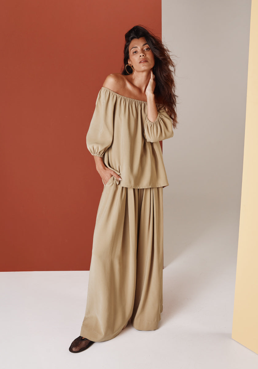 Pantalon BRITO Tan