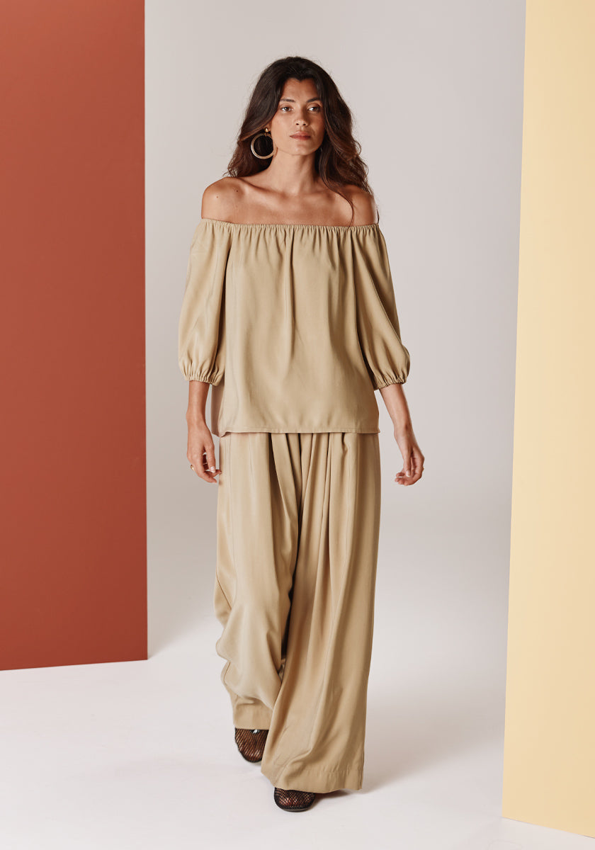 Pantalon BRITO Tan