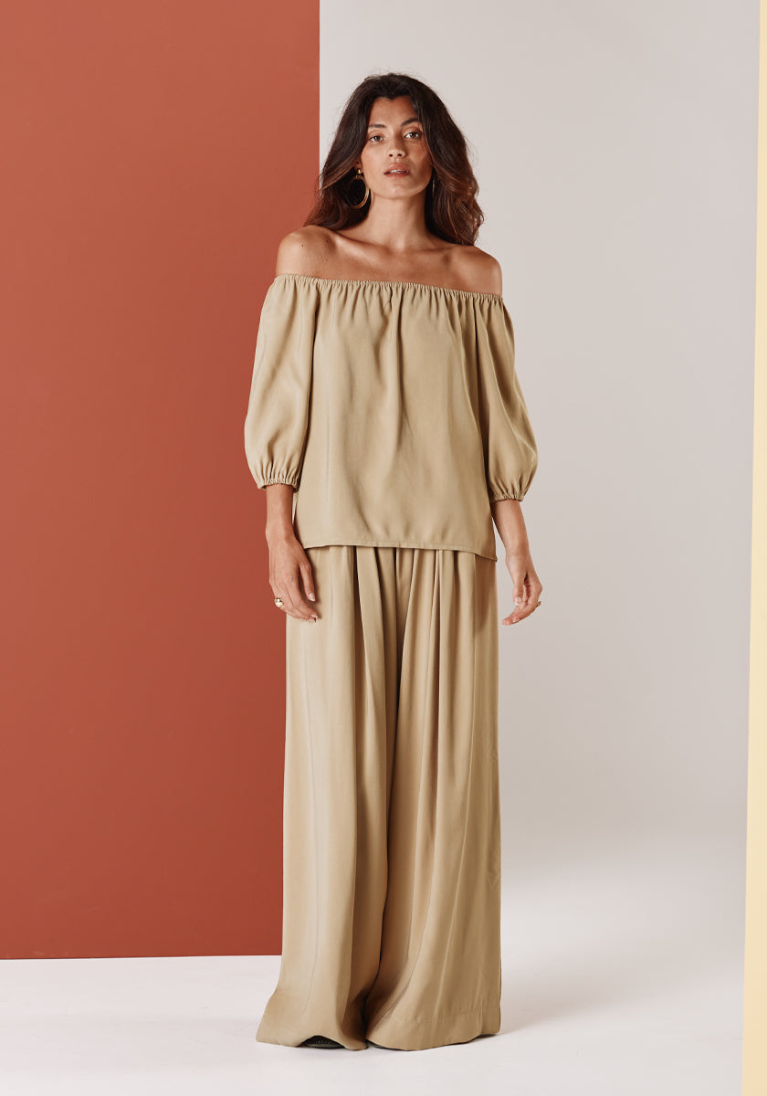 Pantalon BRITO Tan