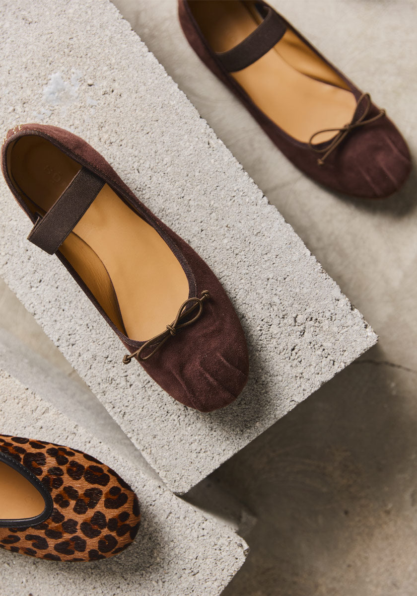 Ballerines ZELIA Chocolat