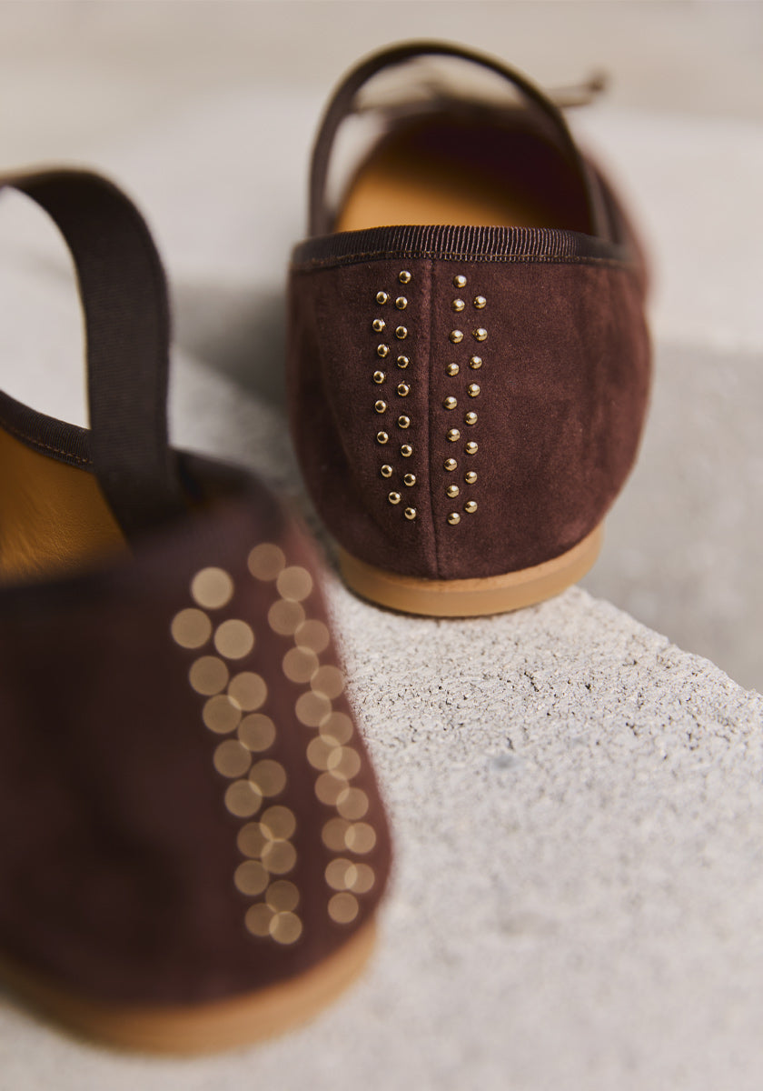 Ballerines ZELIA Chocolat