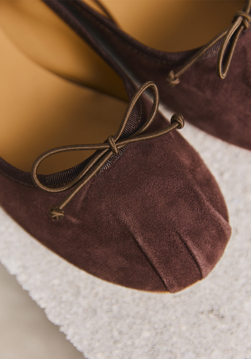 Ballerines ZELIA Chocolat