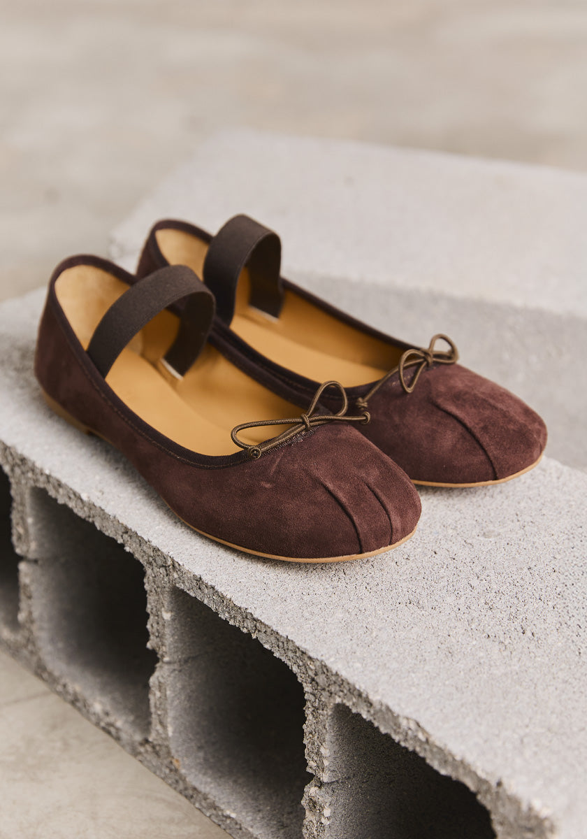 Ballerines ZELIA Chocolat