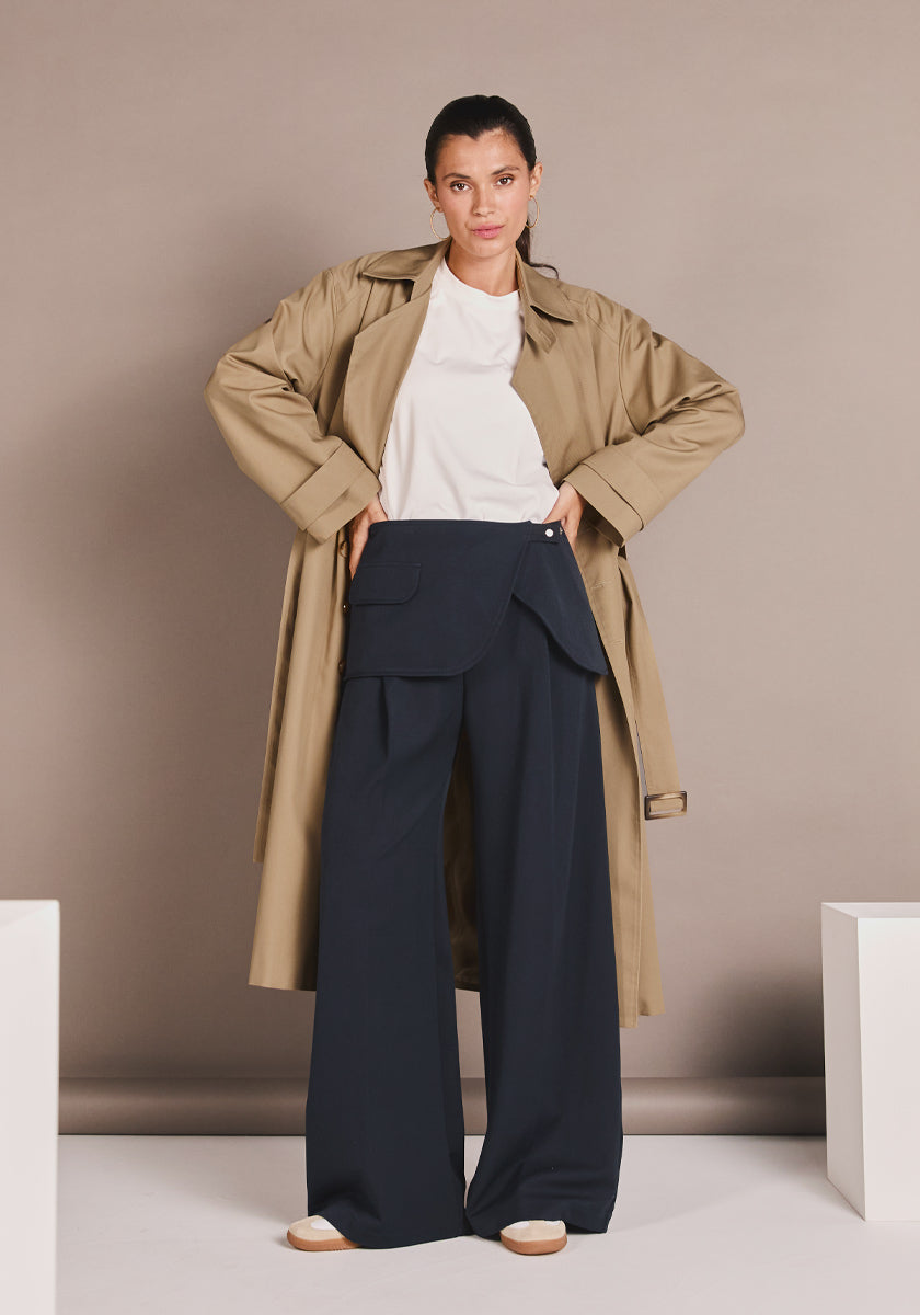 Pantalon GOMES Midnight blue