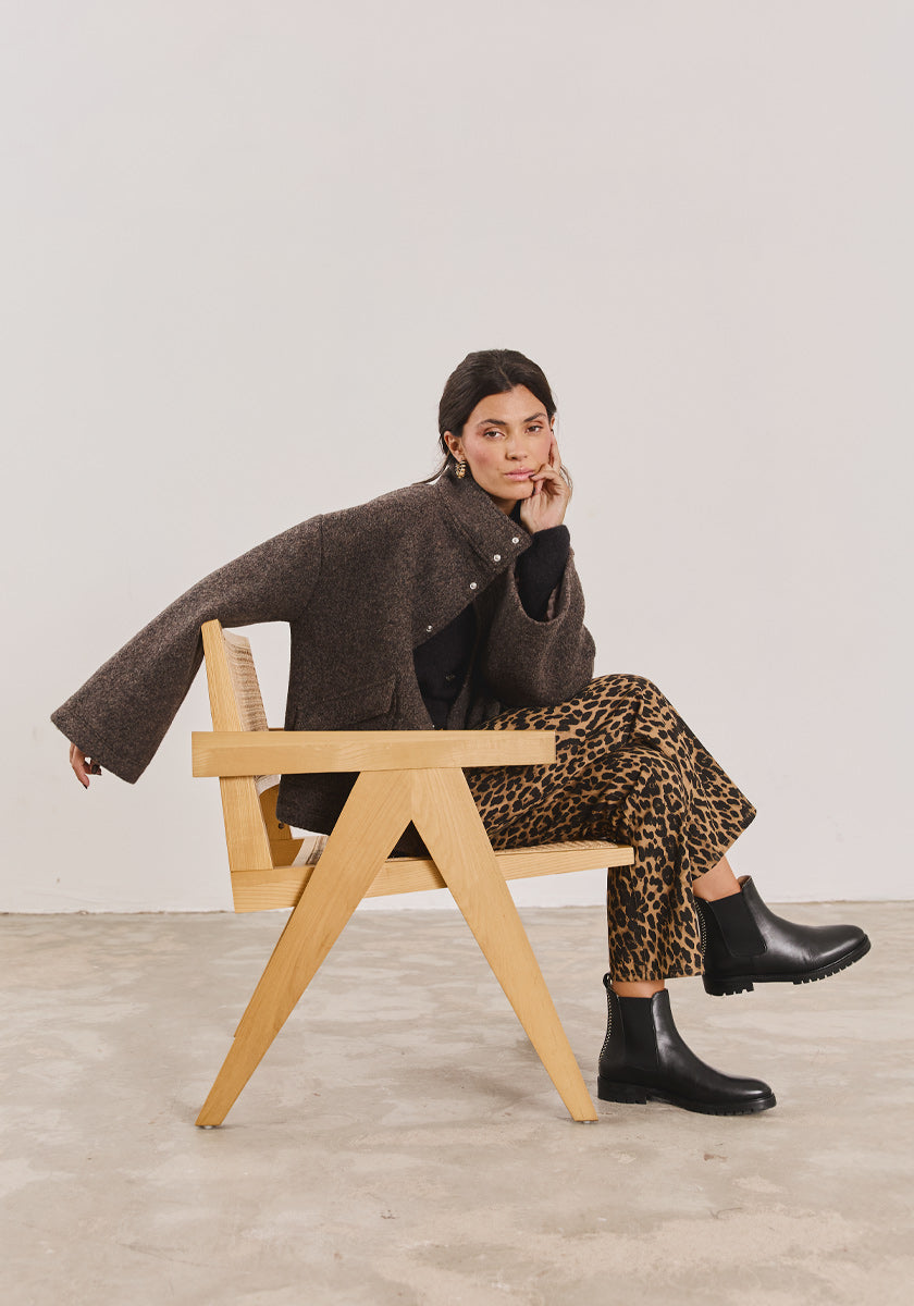 Boots ZÉ Black Studs