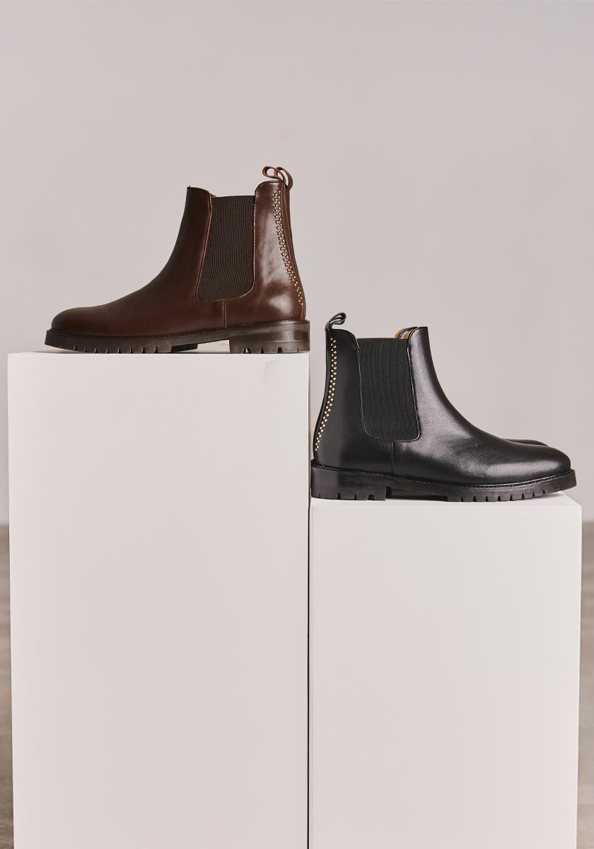 Boots ZÉ Black Studs