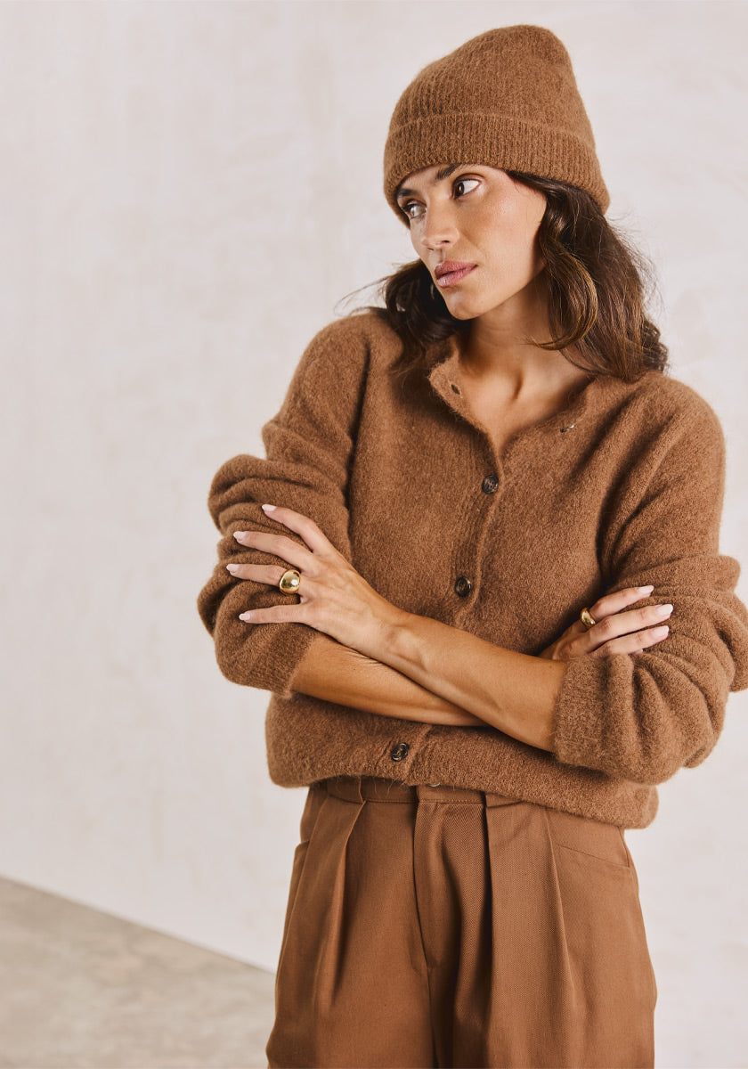 Cardigan SILVETA Toffee