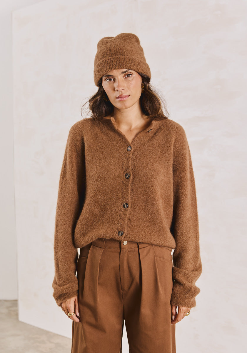 Cardigan SILVETA Toffee