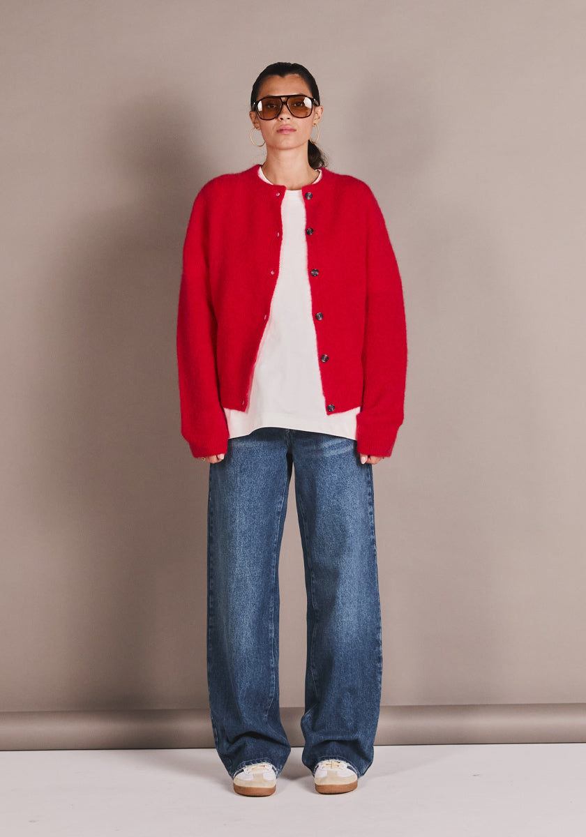 Cardigan SILVETA Vermillon