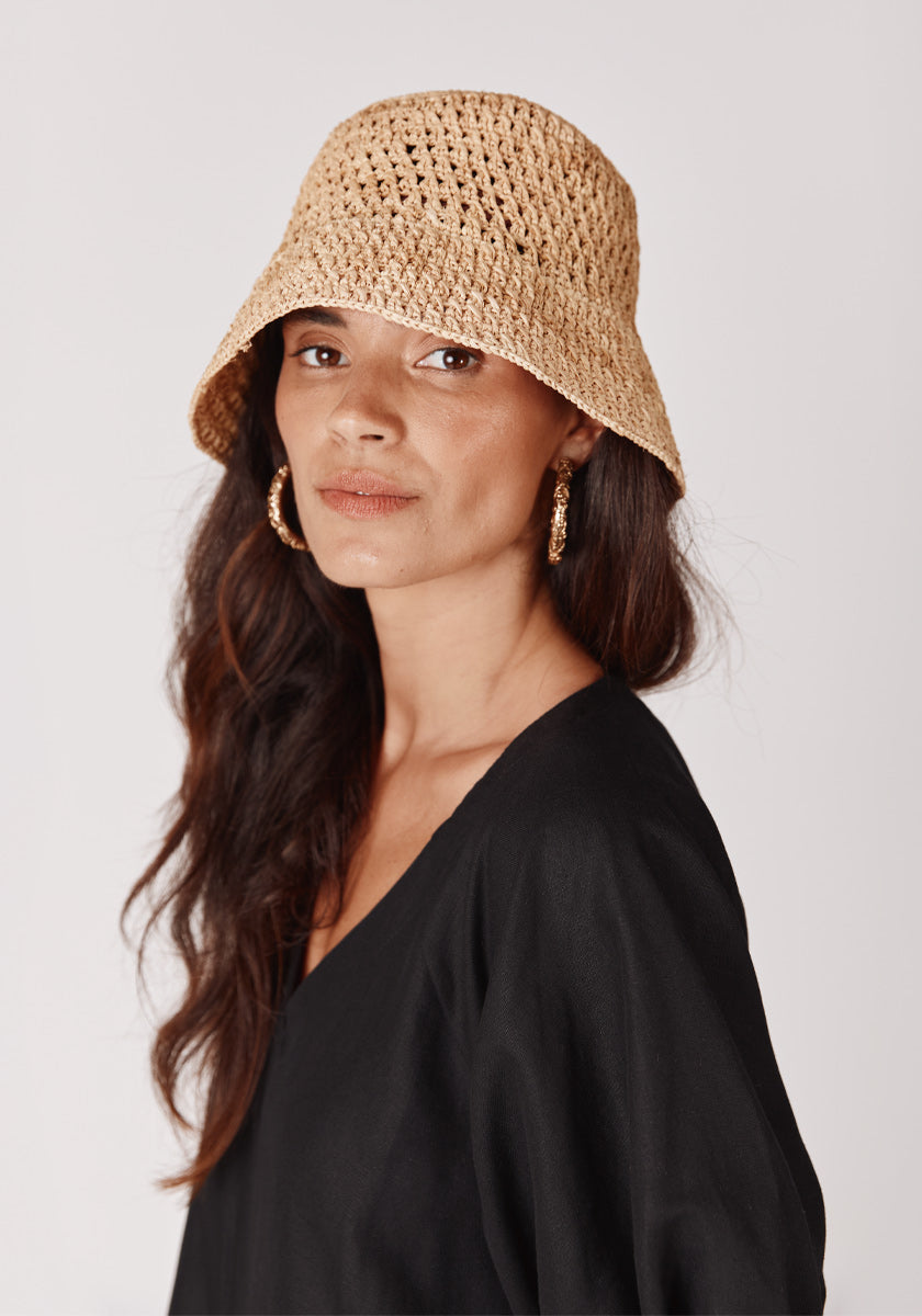 PRE-COMMANDE // Chapeau METI Raphia