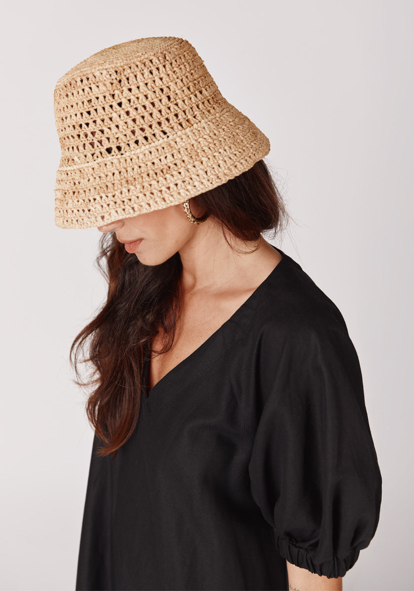 PRE-COMMANDE // Chapeau METI Raphia