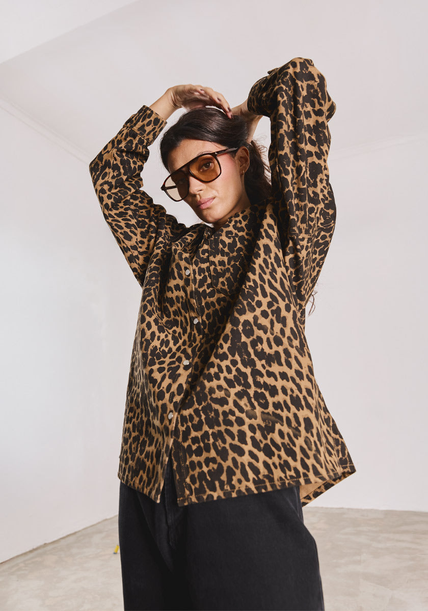 Chemise AGORA Léopard
