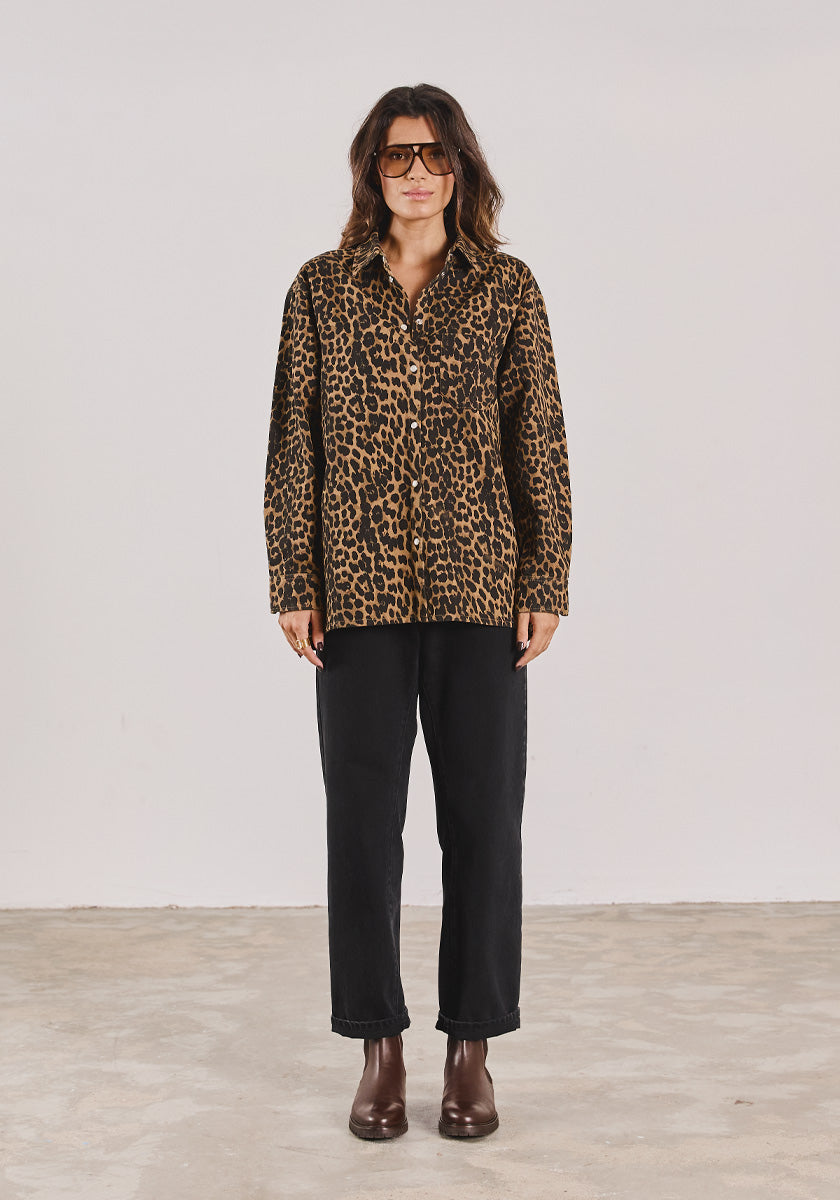 Chemise AGORA Léopard