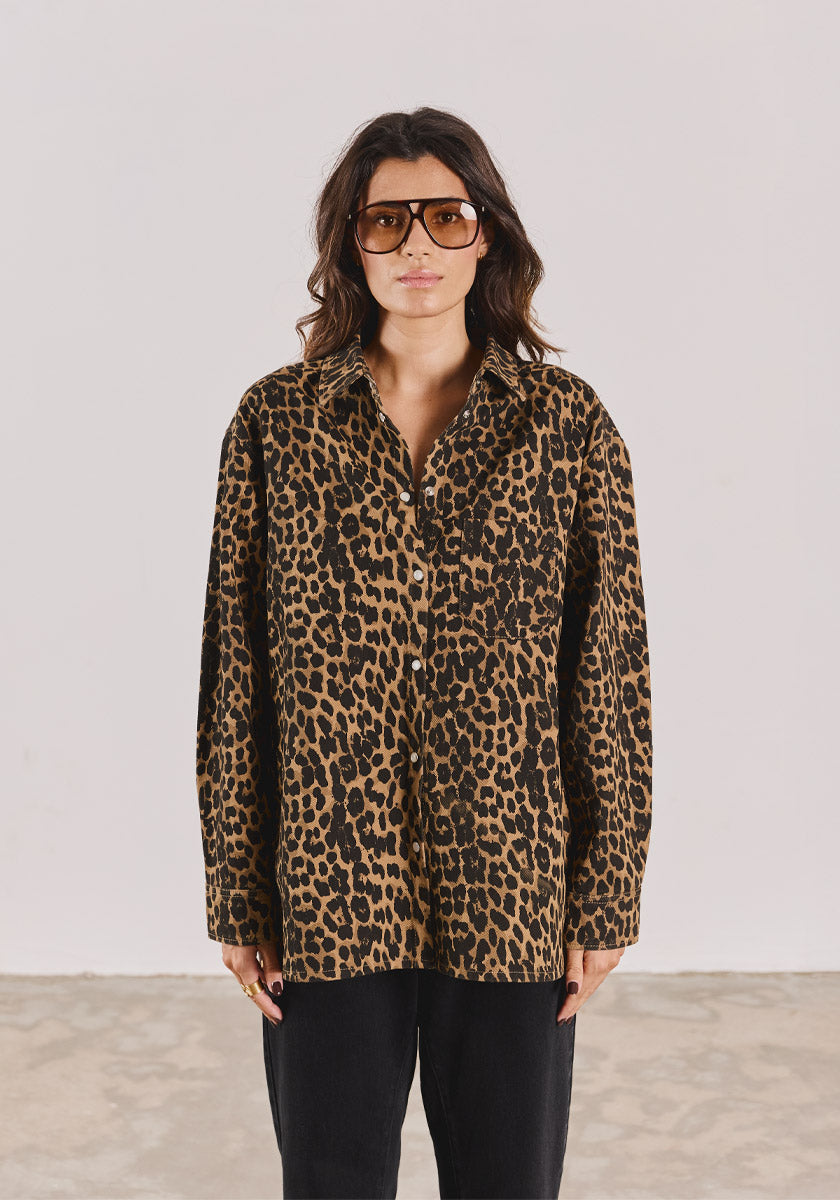 Chemise AGORA Léopard