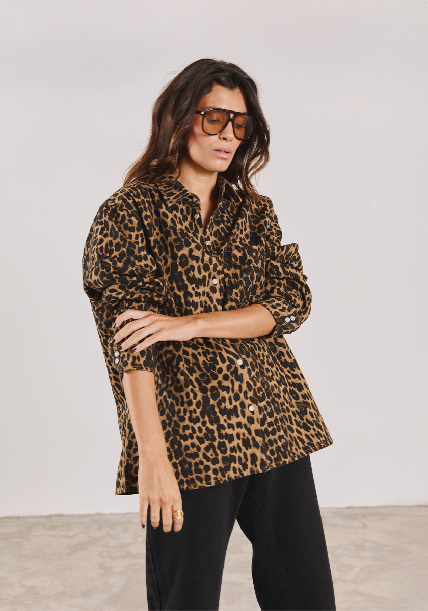 Chemise AGORA Léopard