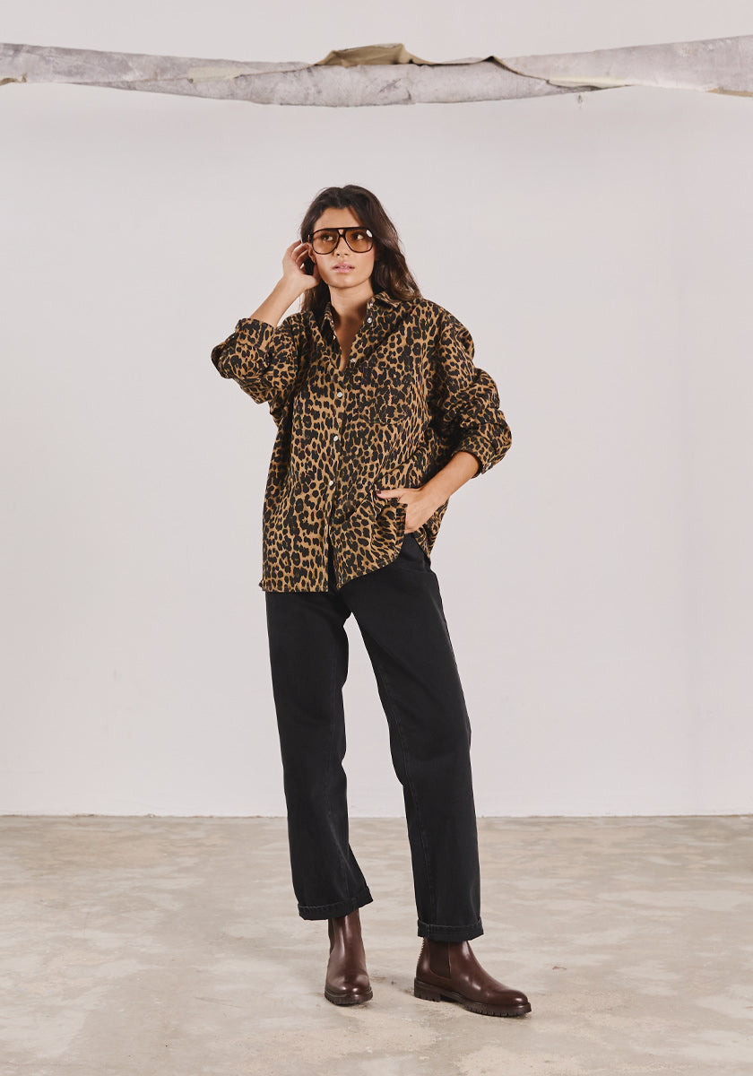 Chemise AGORA Léopard