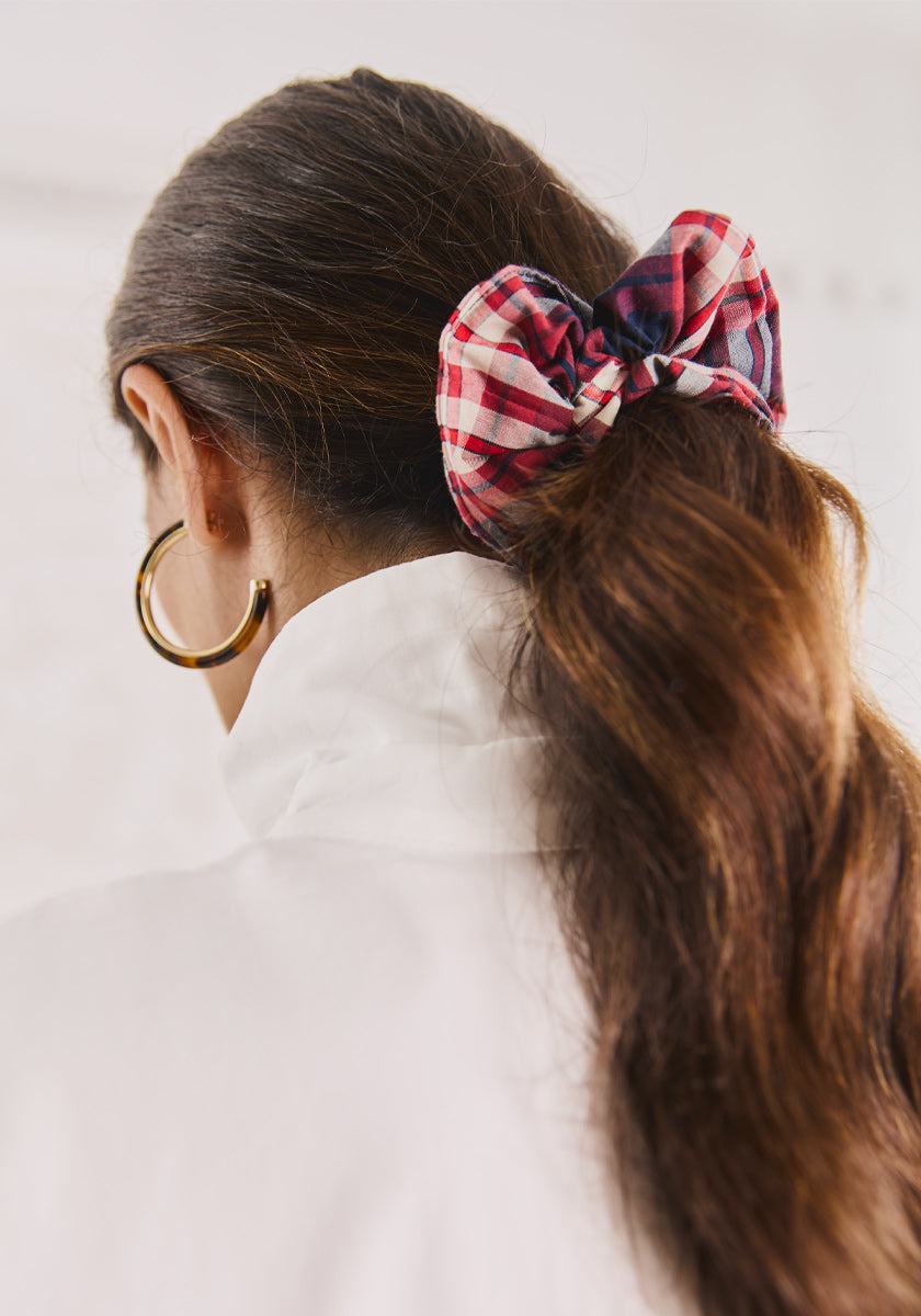 Chouchou Red Tartan