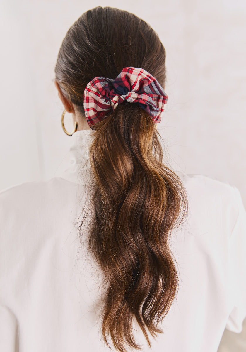 Chouchou Red Tartan