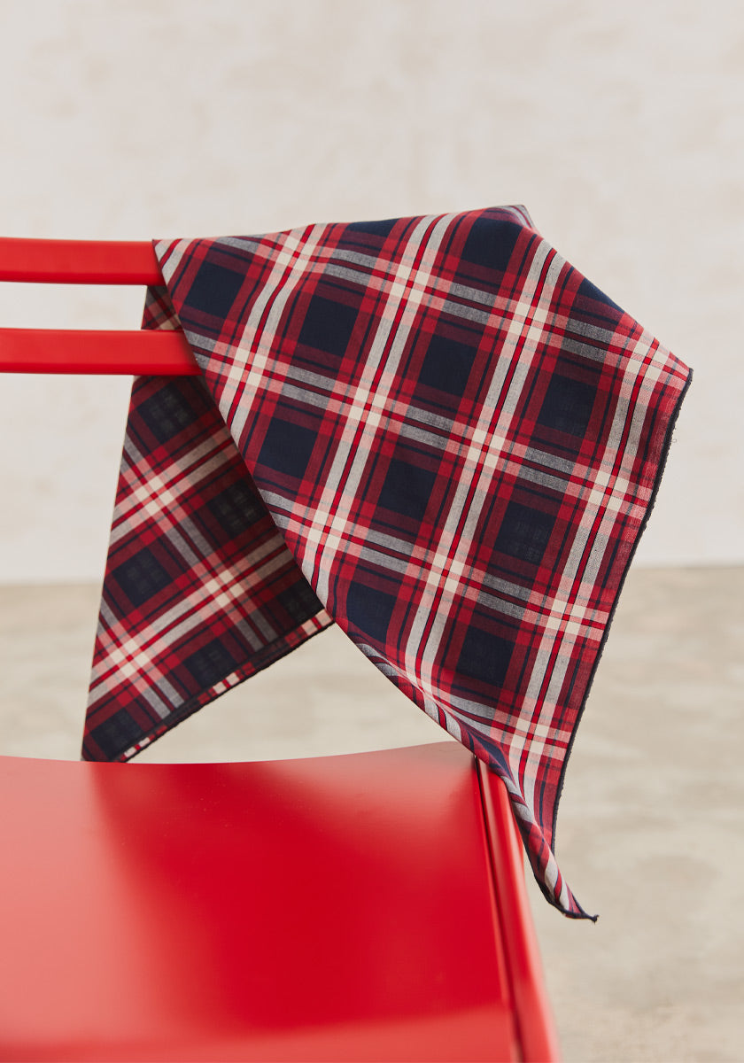 Foulard Red Tartan