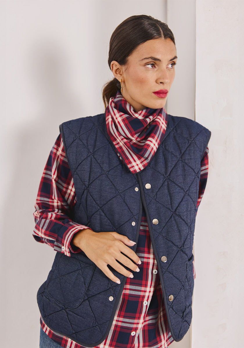 Foulard Red Tartan