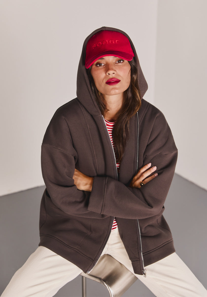 Gilet Sweat CADA ébène