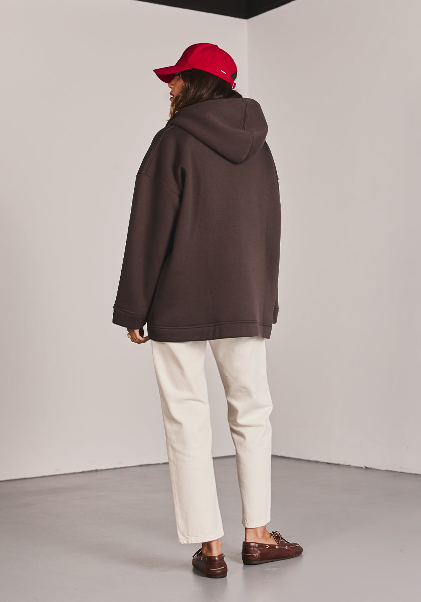 Gilet Sweat CADA ébène