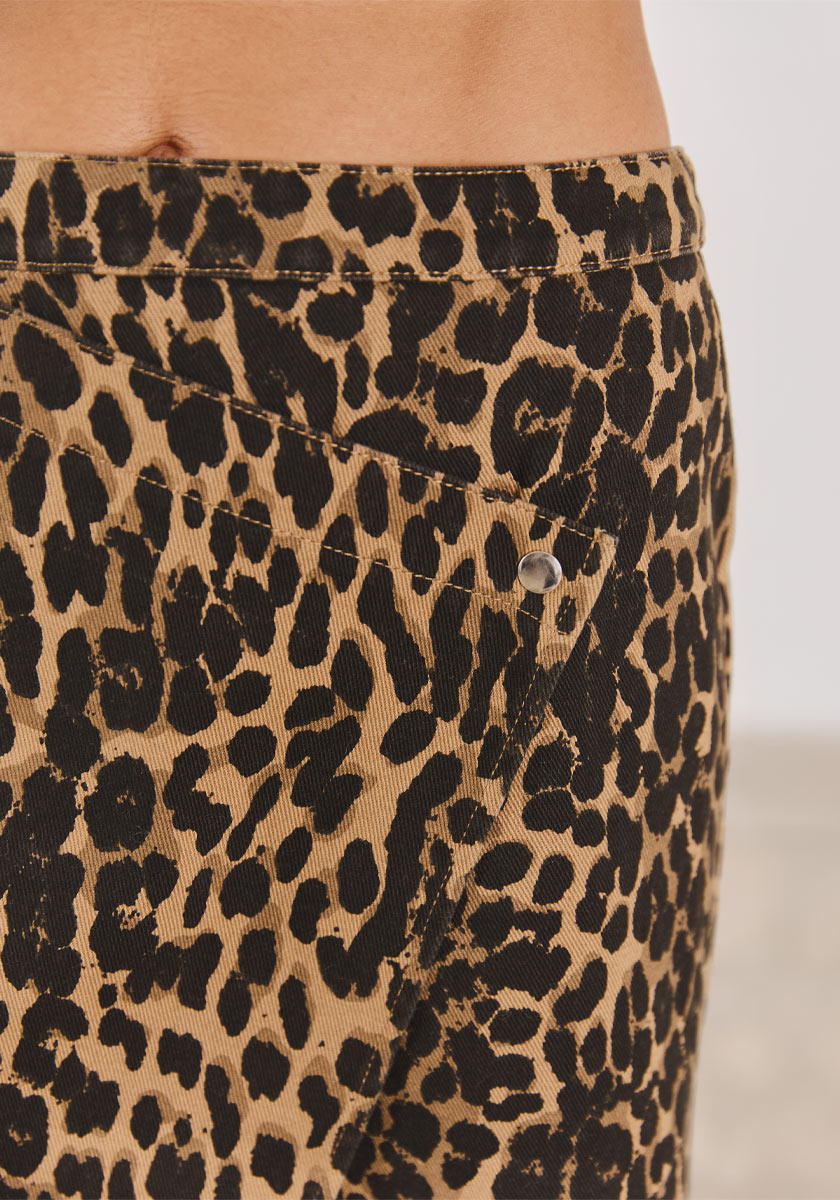 Jupe BAHRU Léopard