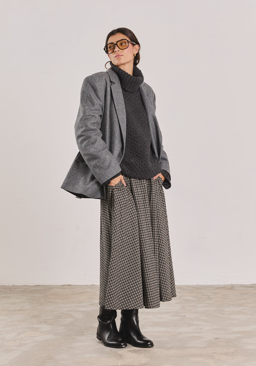 Jupe SOUSA Grey Square