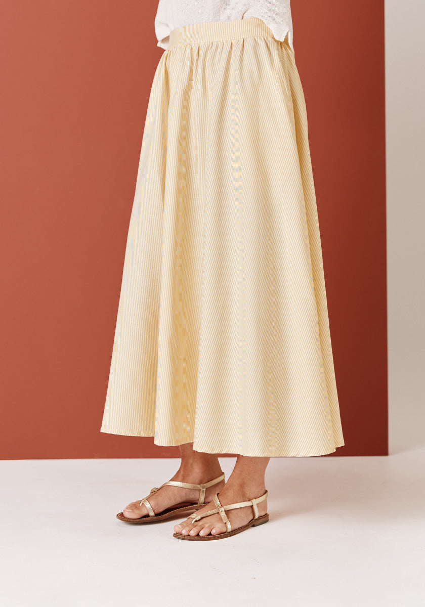 PRE-COMMANDE // Jupe SOUSA Yellow Stripes