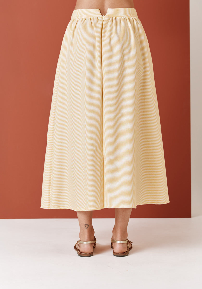 PRE-COMMANDE // Jupe SOUSA Yellow Stripes
