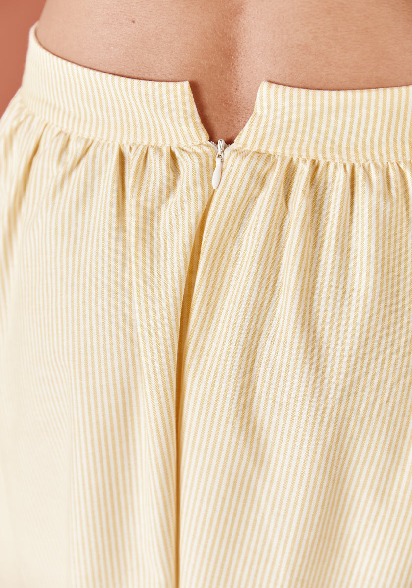 PRE-COMMANDE // Jupe SOUSA Yellow Stripes