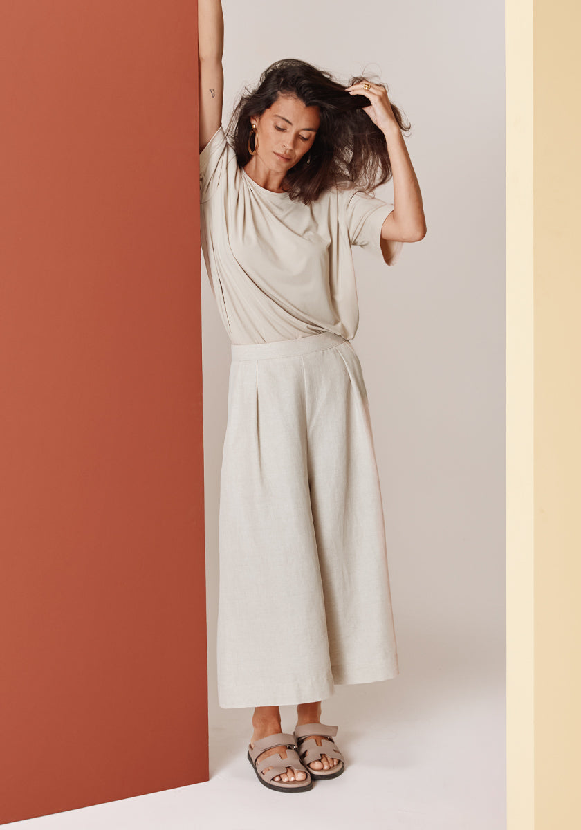 Jupe Culotte REGRA Linen