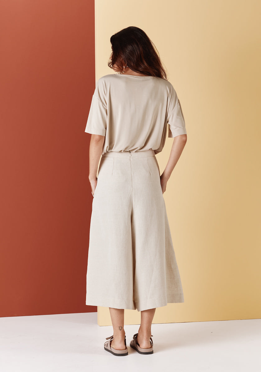 Jupe Culotte REGRA Linen