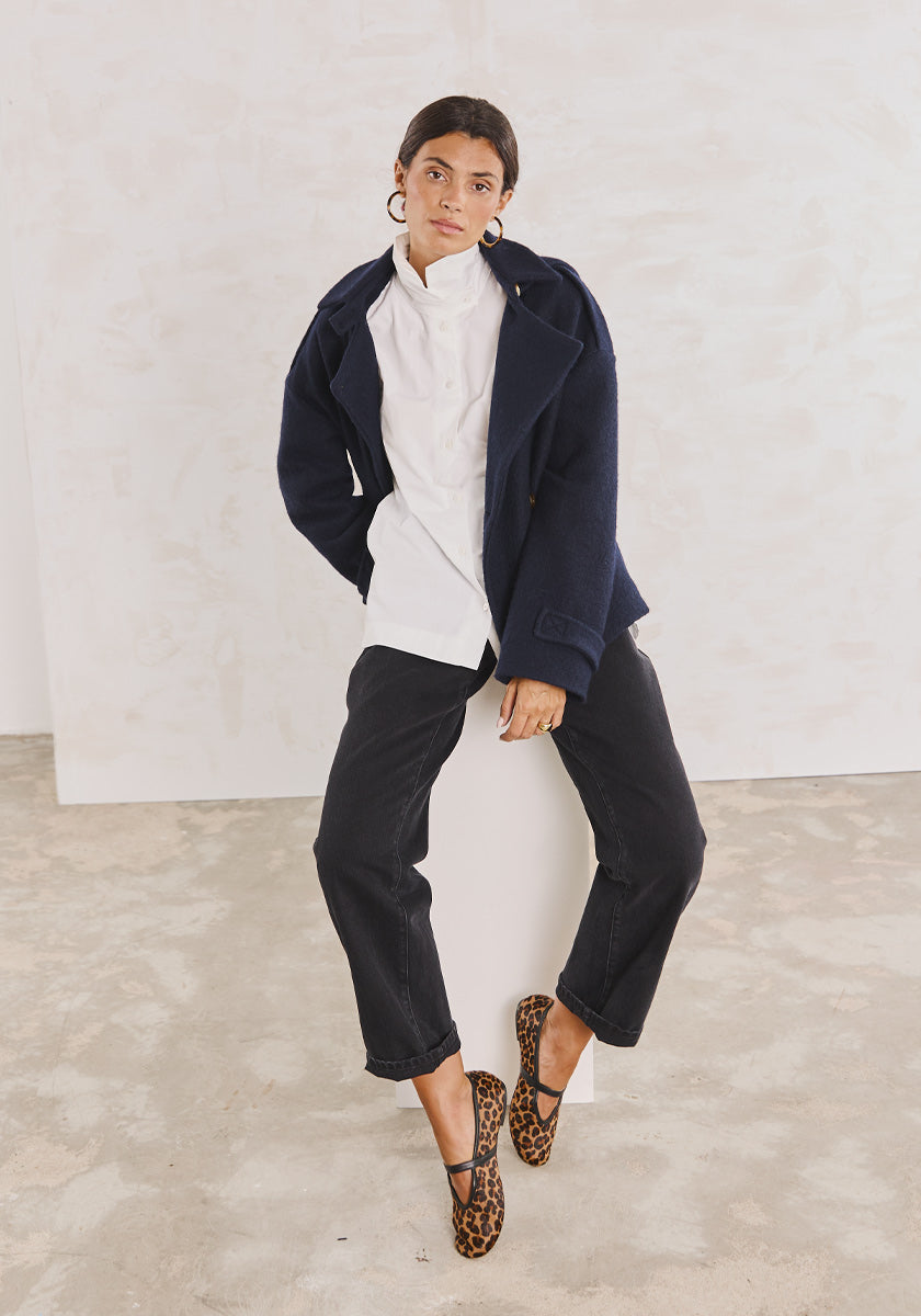 ★ SONGE Studio ★ Manteau ALVARO Navy