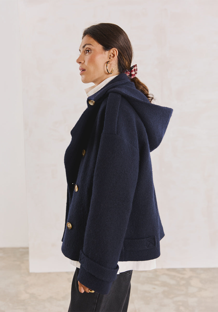 ★ SONGE Studio ★ Manteau ALVARO Navy