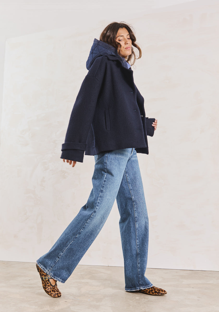 ★ SONGE Studio ★ Manteau ALVARO Navy