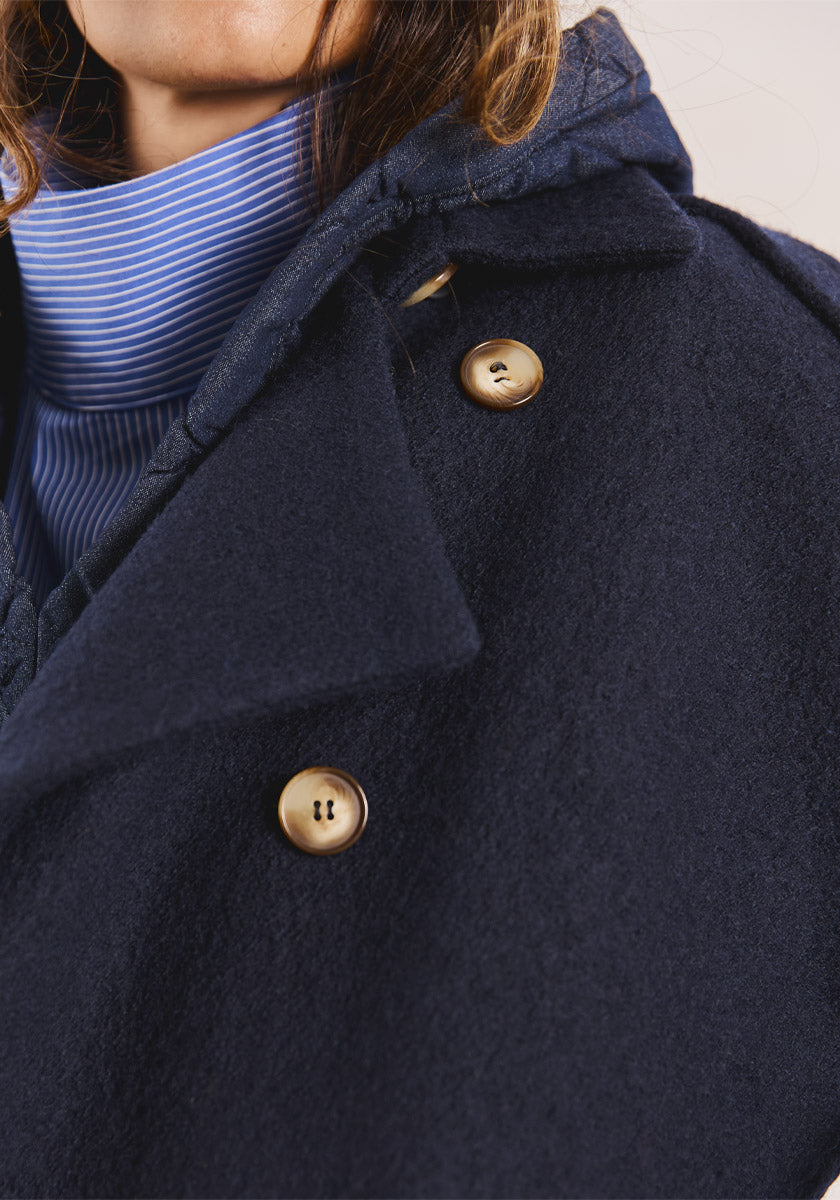 ★ SONGE Studio ★ Manteau ALVARO Navy